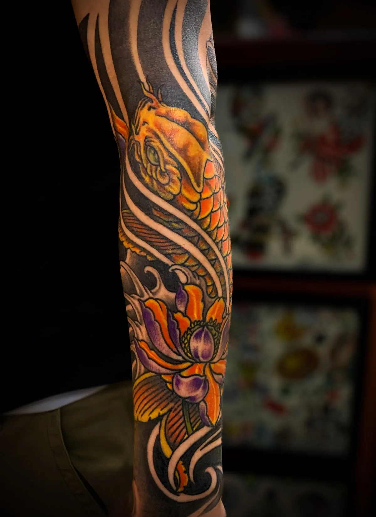 Tattoo by Lucky Dragon Tattoo Parlor at Lucky Dragon Tattoo Parlor