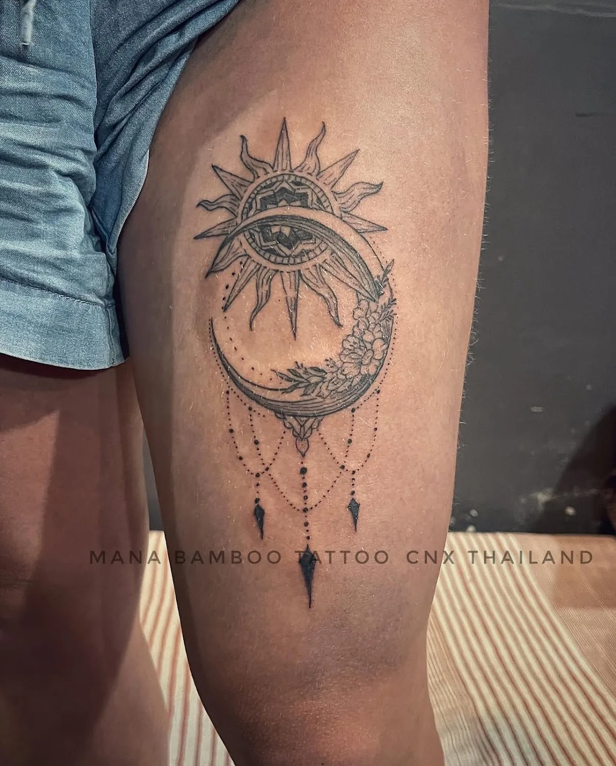 Tattoo by Mana Bamboo Tattoo at Mana Bamboo Tattoo