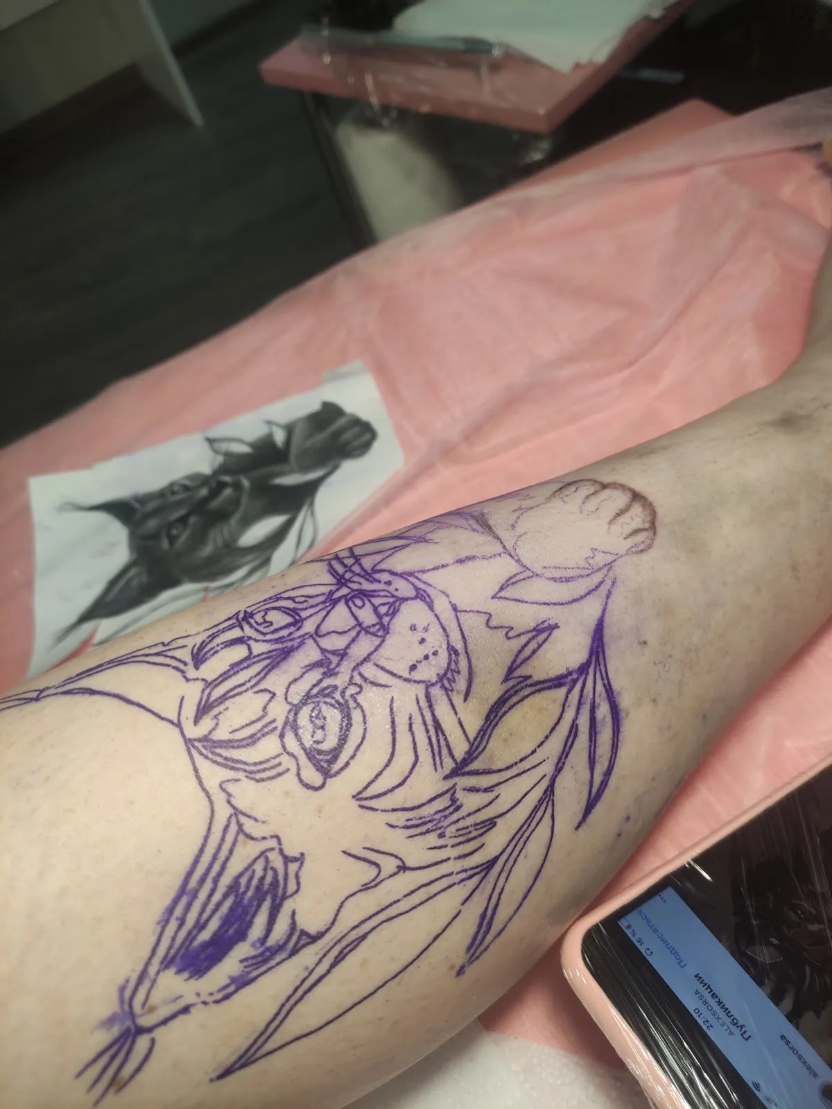 Tattoo by Манифест, тату-салон at Манифест, тату-салон