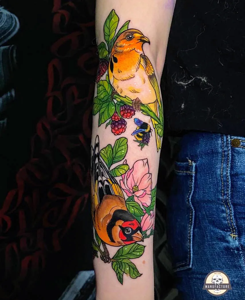 Tattoo by Мануфактура, тату-студия at Мануфактура, тату-студия