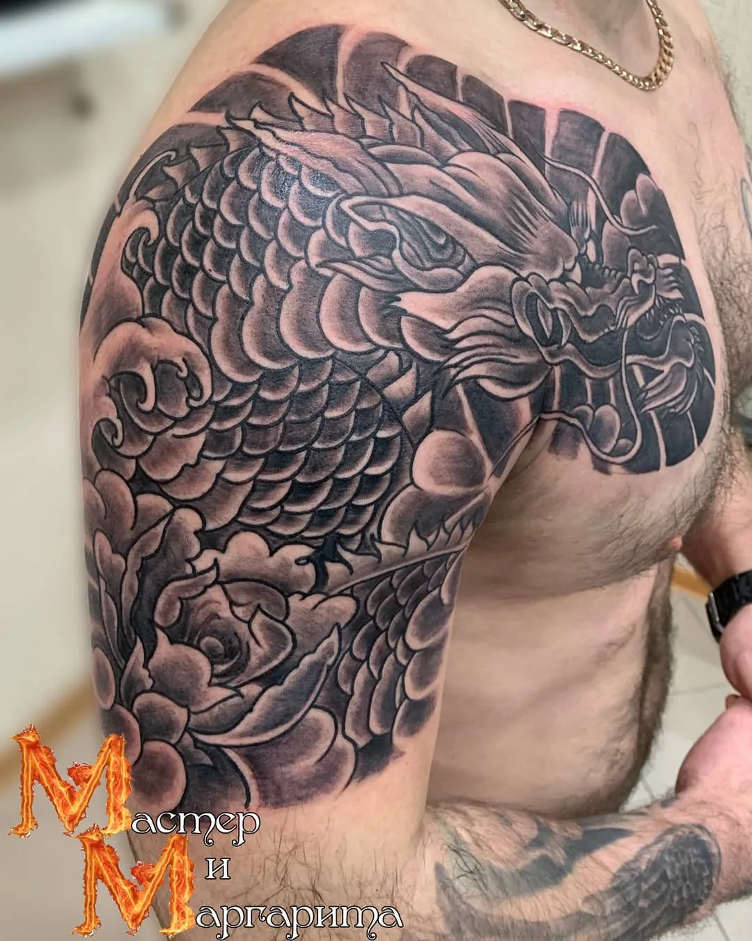 Tattoo by Мастер и Маргарита, студия художественной татуировки at Мастер и Маргарита, студия художественной татуировки