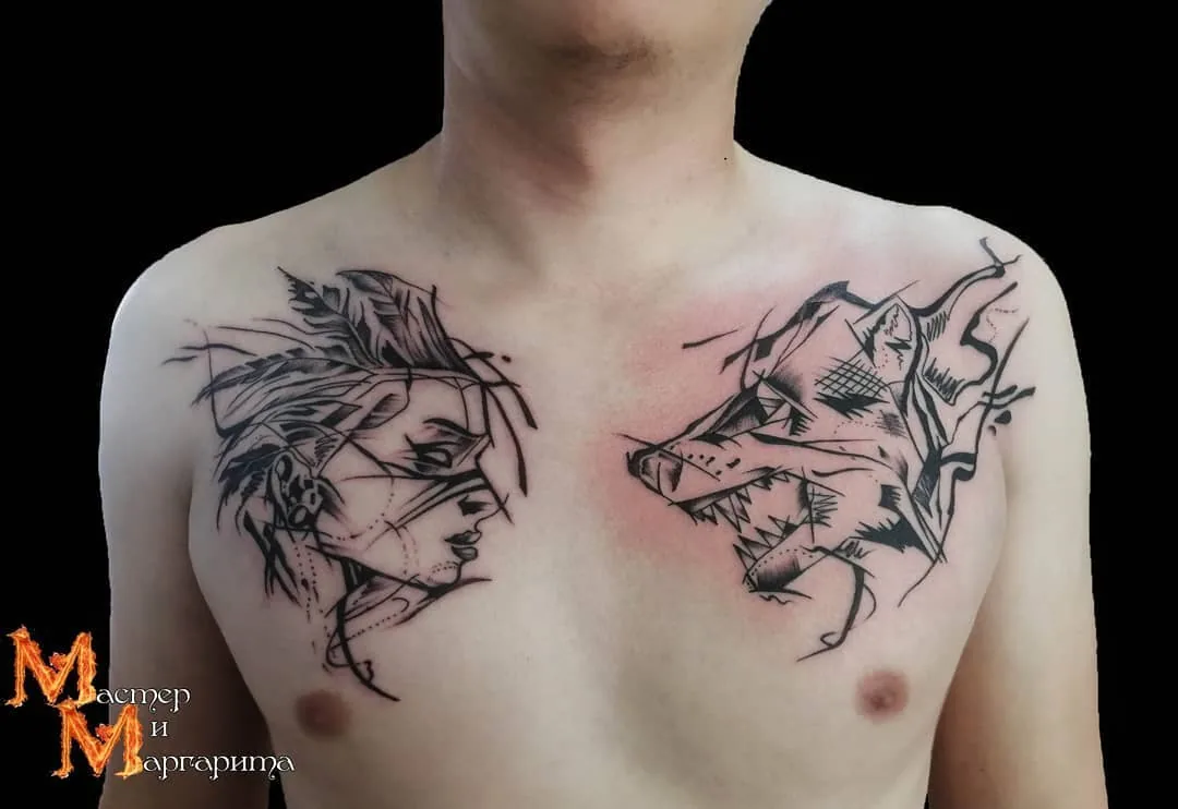Tattoo by Мастер и Маргарита, студия художественной татуировки at Мастер и Маргарита, студия художественной татуировки