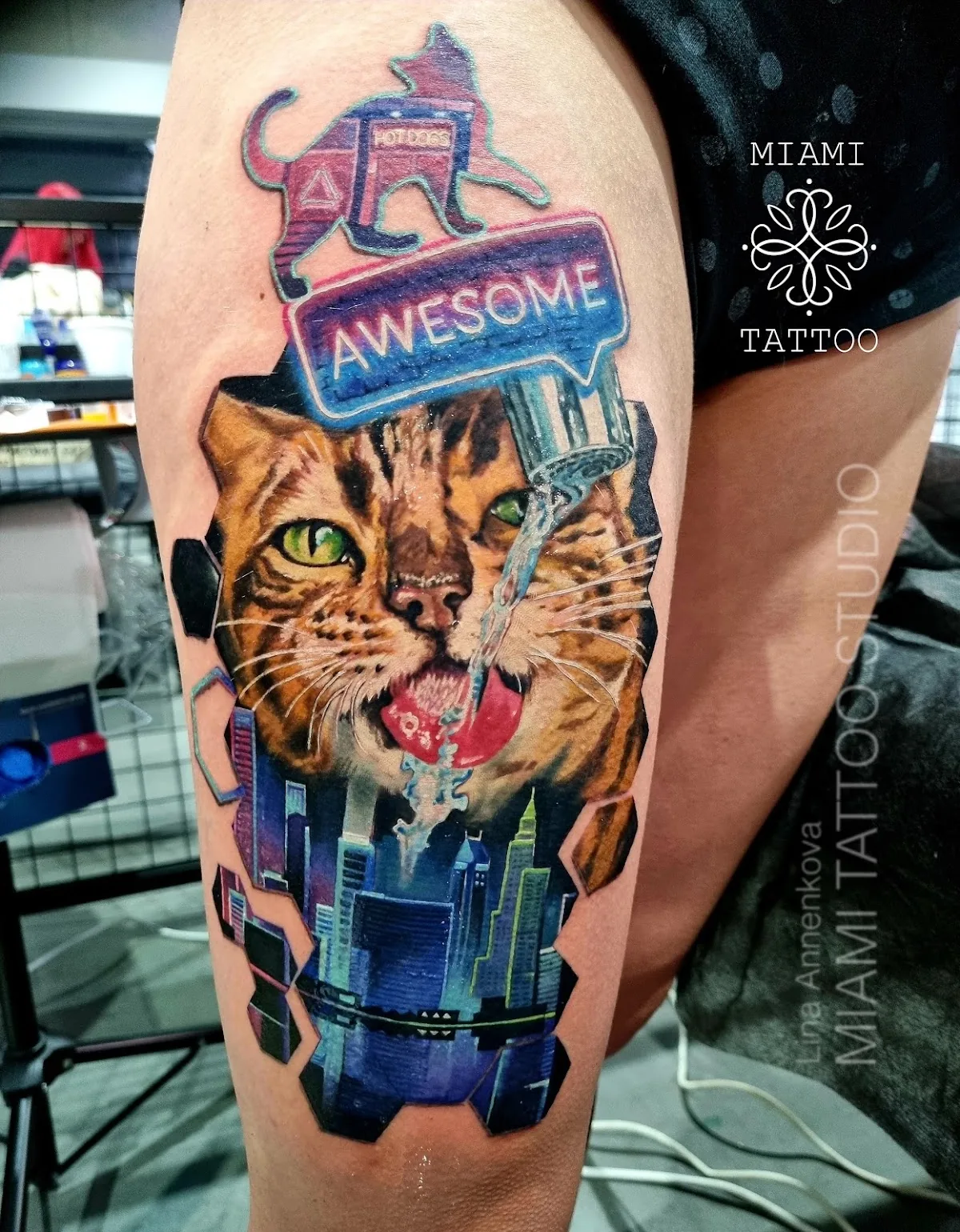 Tattoo by "Miami Tattoo" Vancouver, Canada. at "Miami Tattoo" Vancouver, Canada.
