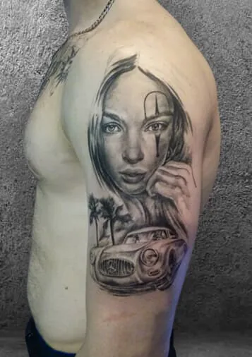 Tattoo by Мяу, тату-студия at Мяу, тату-студия