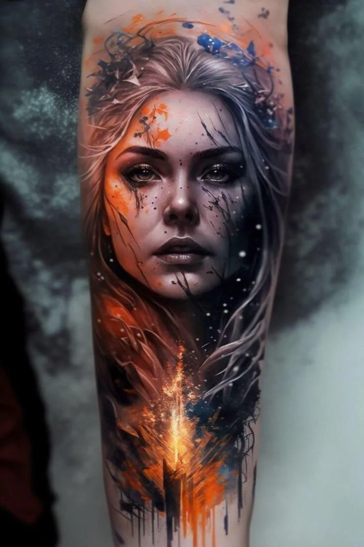 Tattoo by МК 114, студия пирсинга, тату и перманентного макияжа at МК 114, студия пирсинга, тату и перманентного макияжа