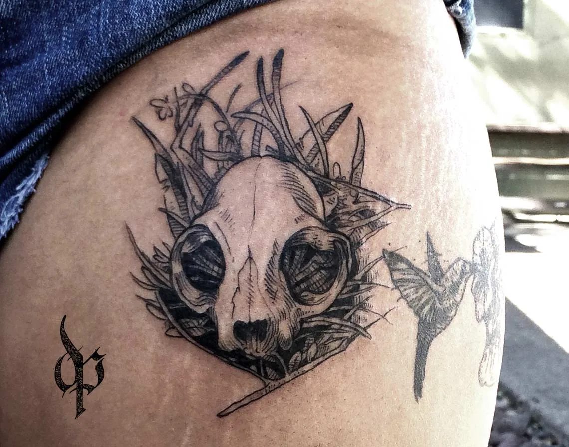Tattoo by Moon Tattoo at Moon Tattoo