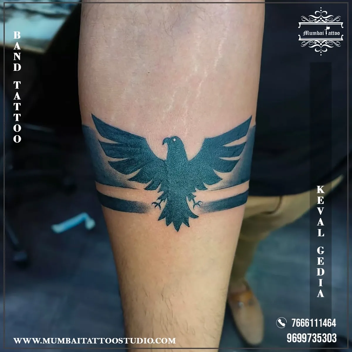 Tattoo by Mumbai Tattoo & Piercing Studio at Mumbai Tattoo & Piercing Studio