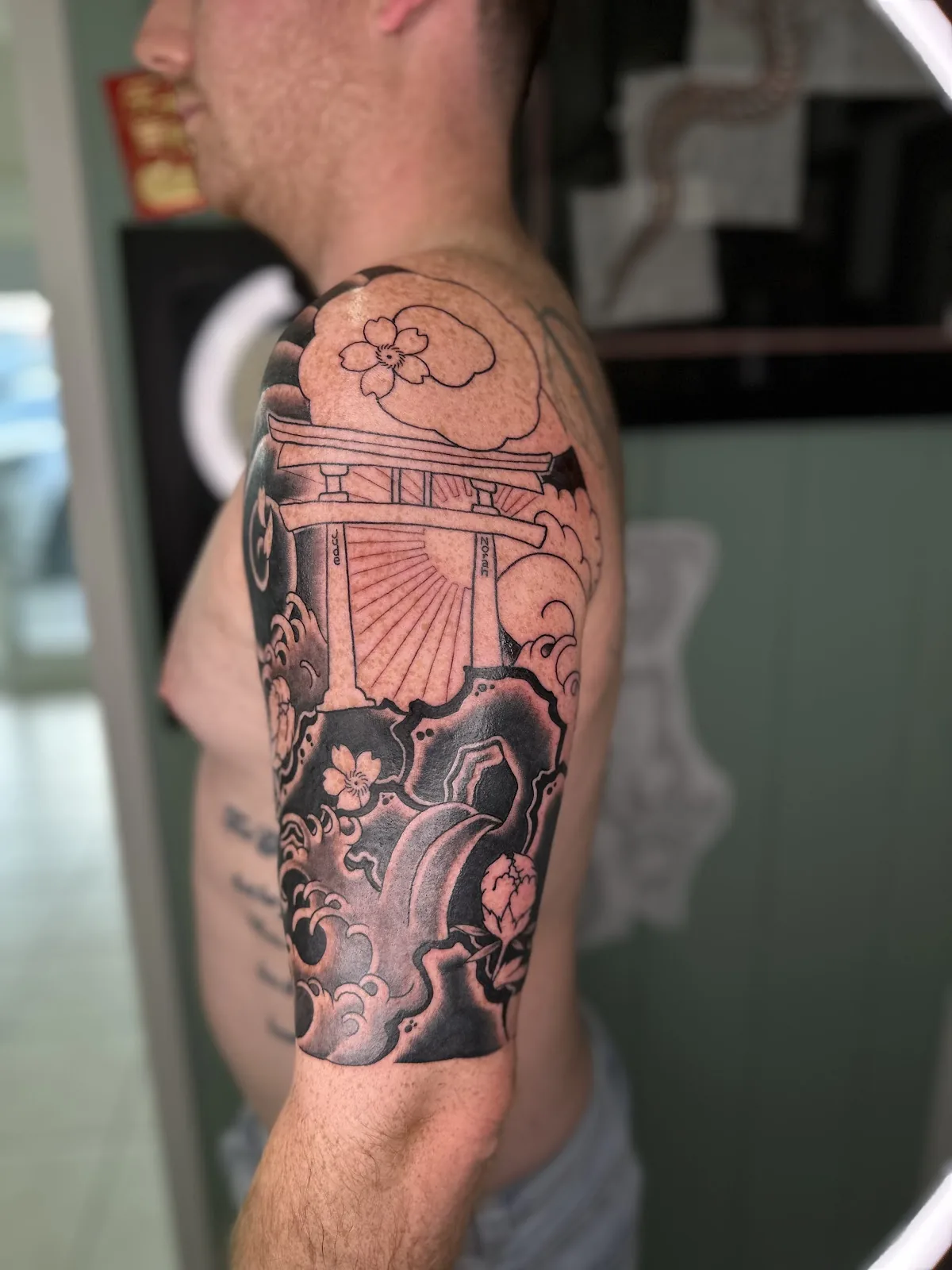 Tattoo by Mushin Tattoo Brisbane at Mushin Tattoo Brisbane