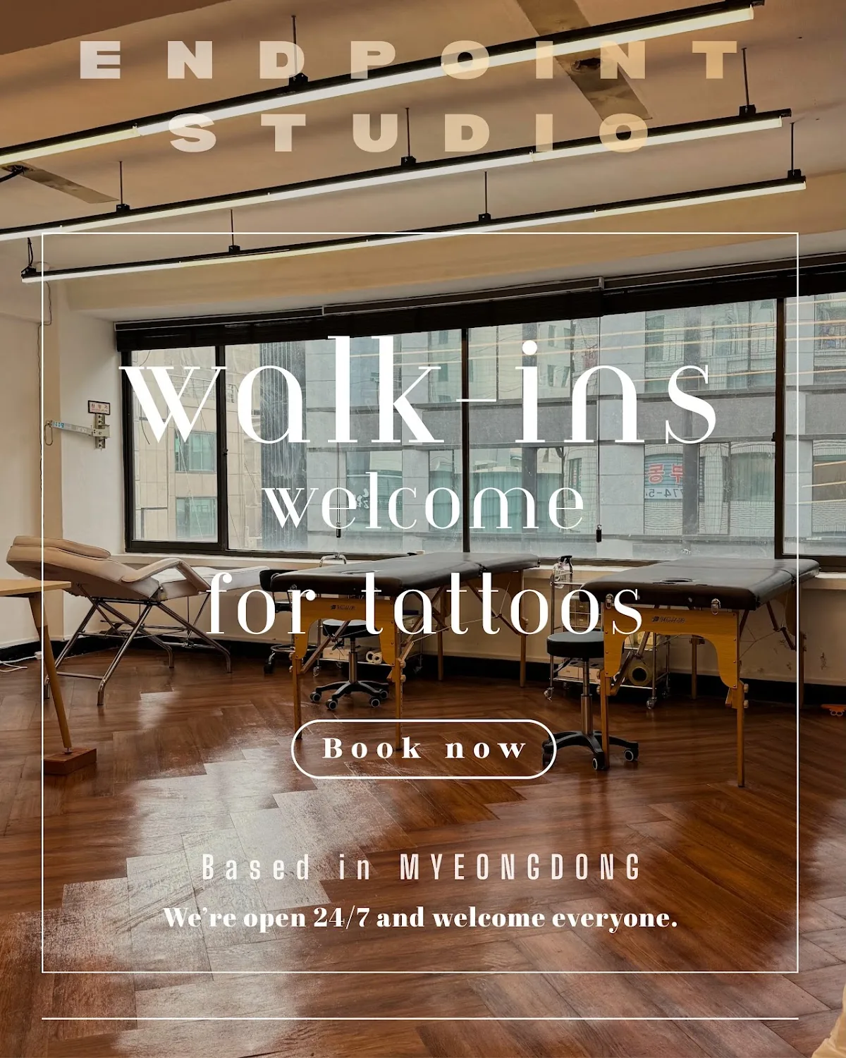 Tattoo by Myeongdong Seoul tattoo shop End Point at Myeongdong Seoul tattoo shop End Point