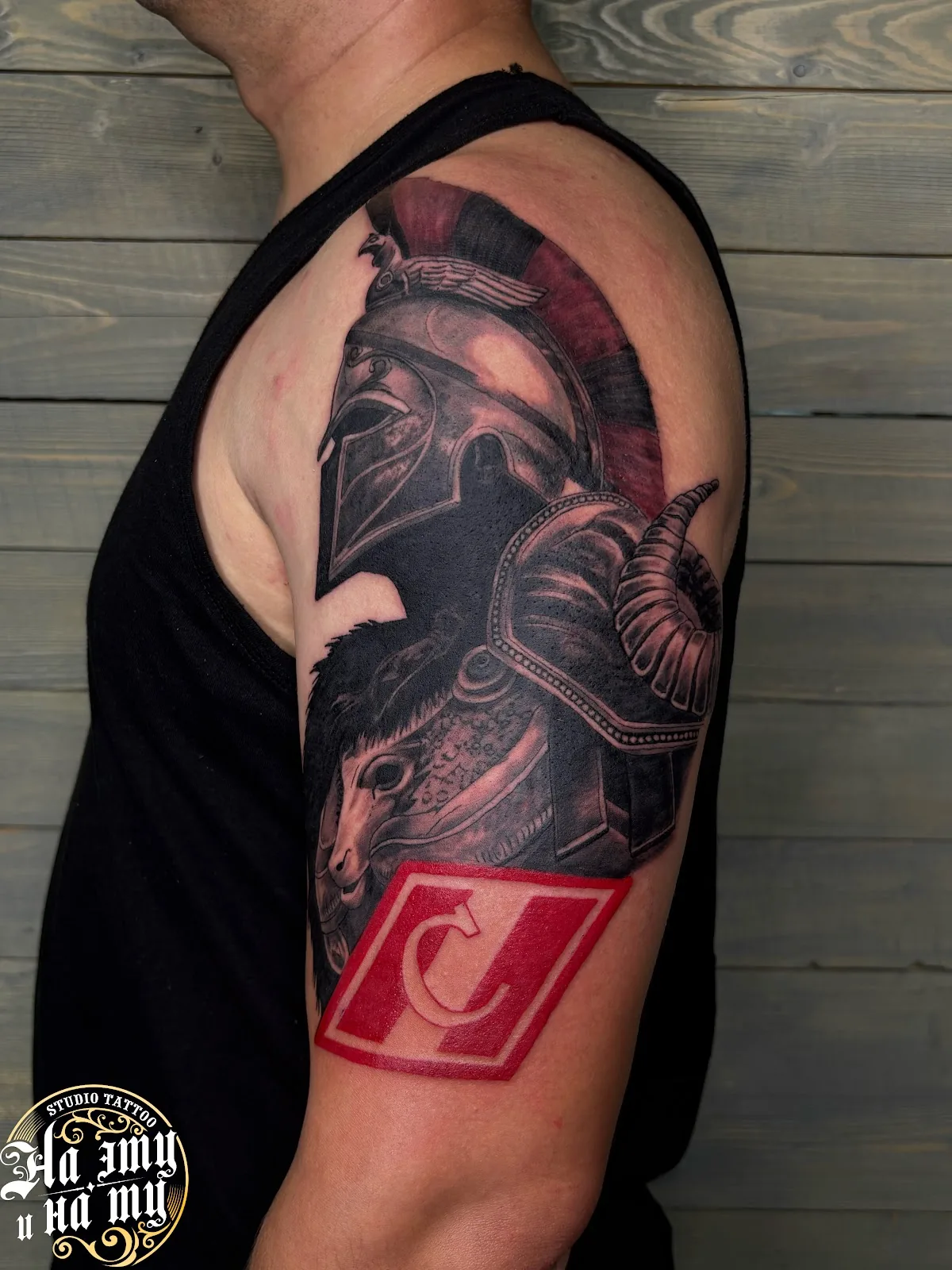 Tattoo by На Эту и На Ту, студия тату at На Эту и На Ту, студия тату