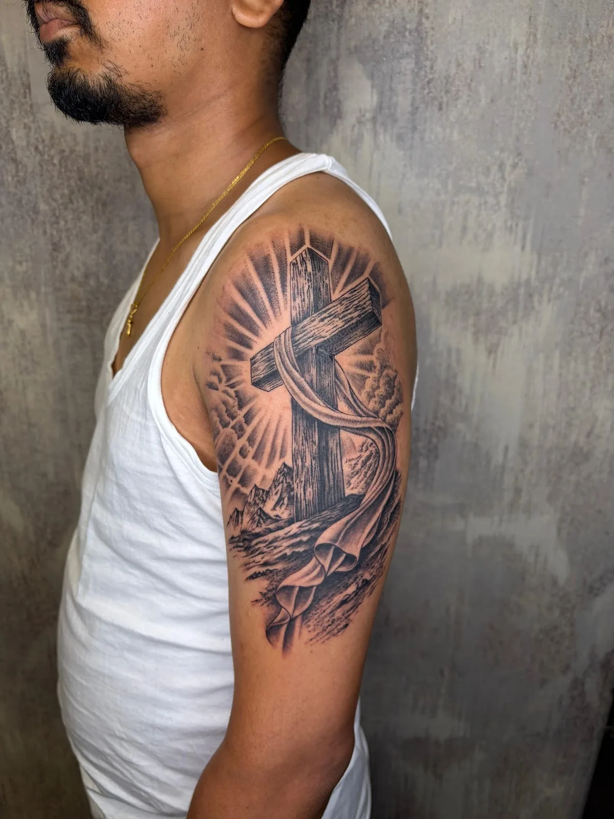 Tattoo by Namaste tattoo at Namaste tattoo