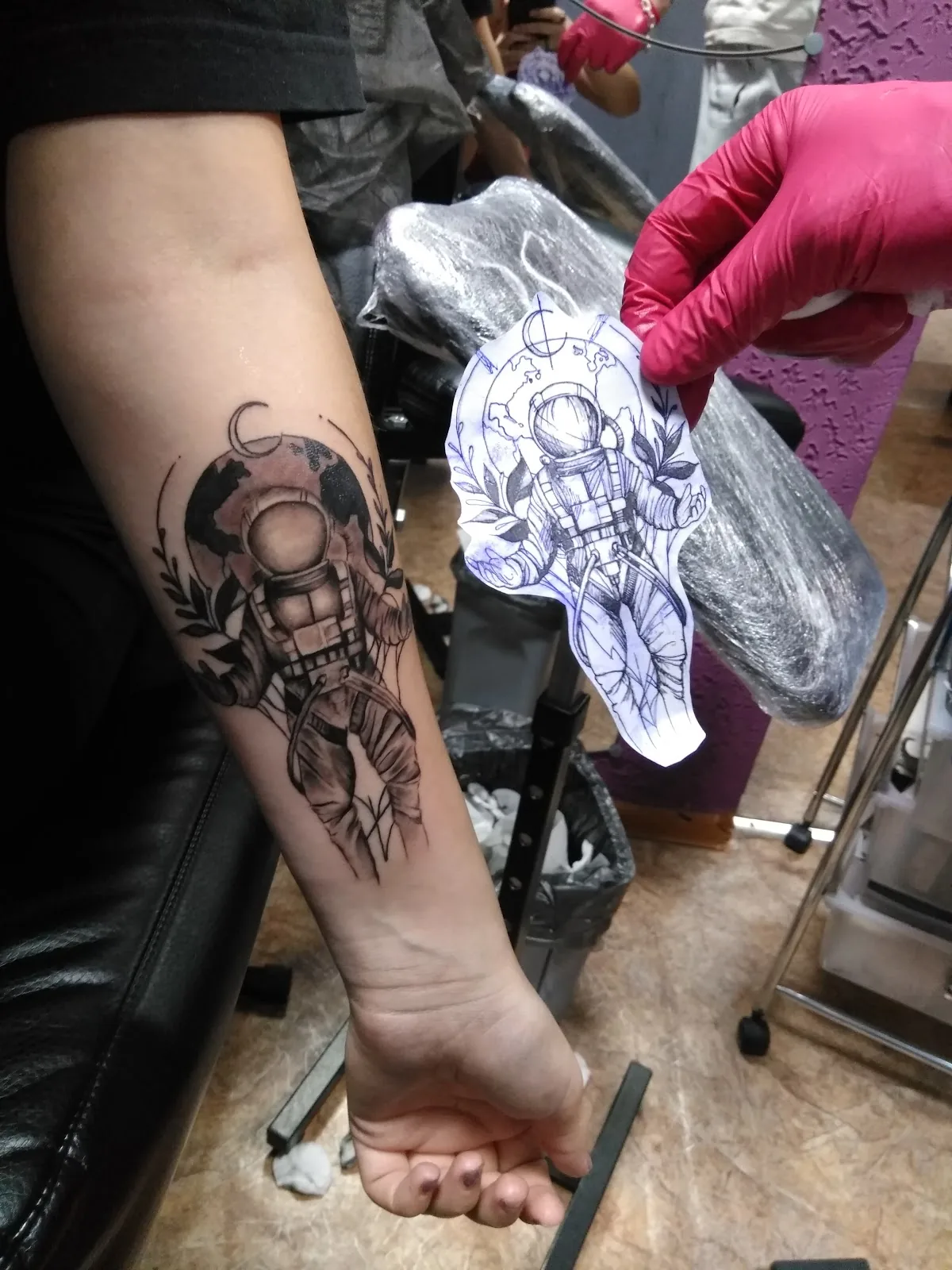 Tattoo by О. Глэм-студия, пирсинг-бутик at О. Глэм-студия, пирсинг-бутик