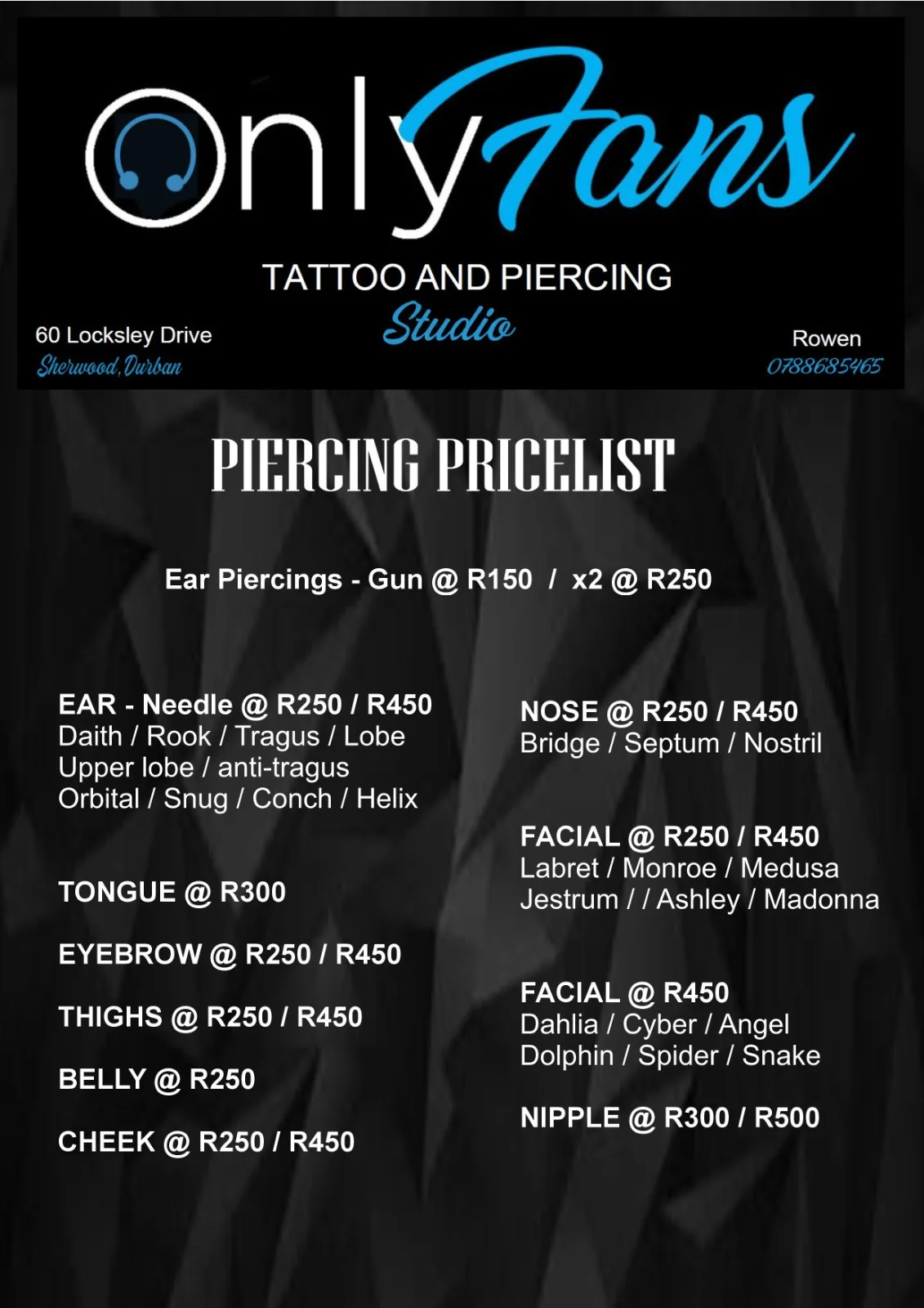 Tattoo by OnlyFans Tattoo & Piercing Studio at OnlyFans Tattoo & Piercing Studio