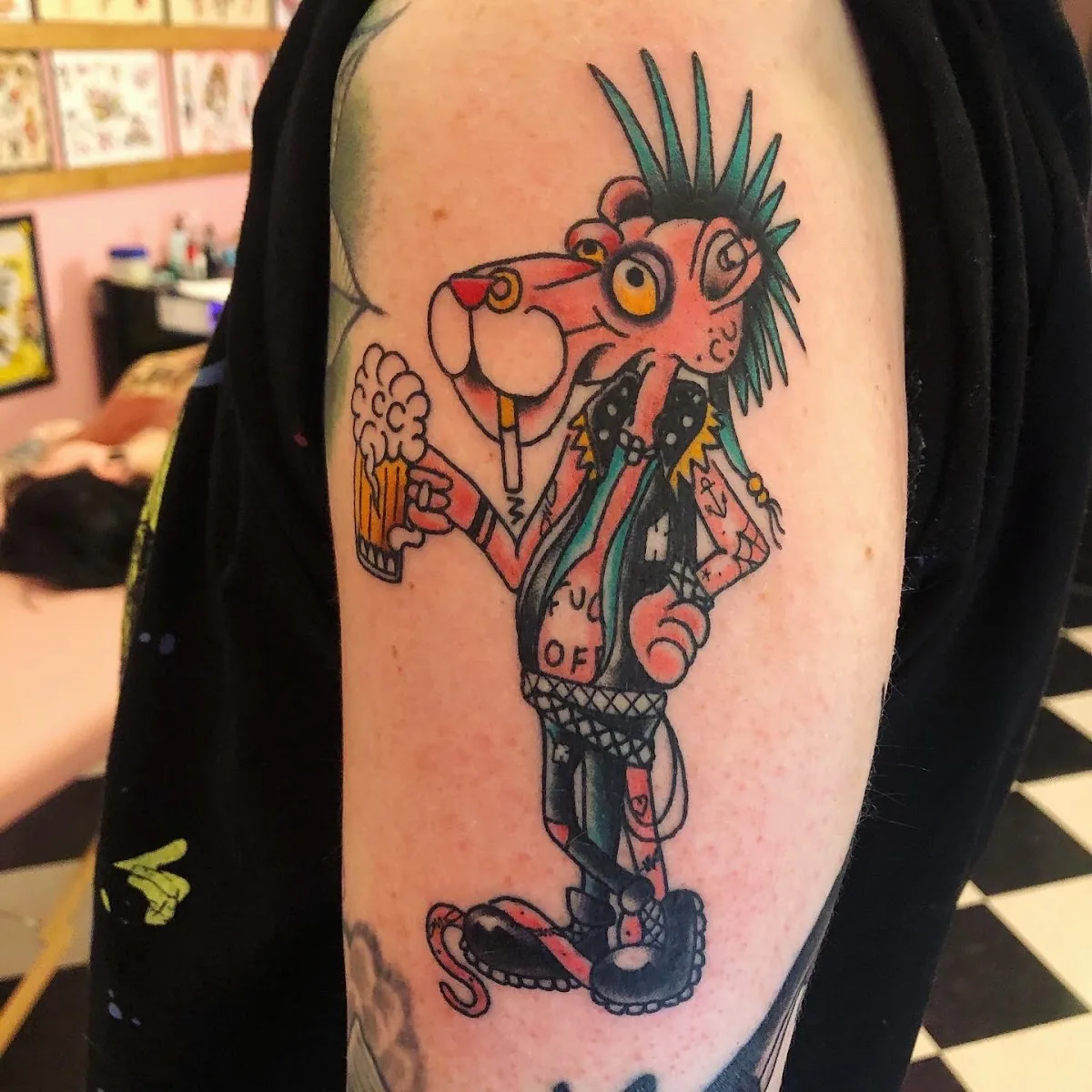 Tattoo by Pink Panther Tattoo at Pink Panther Tattoo