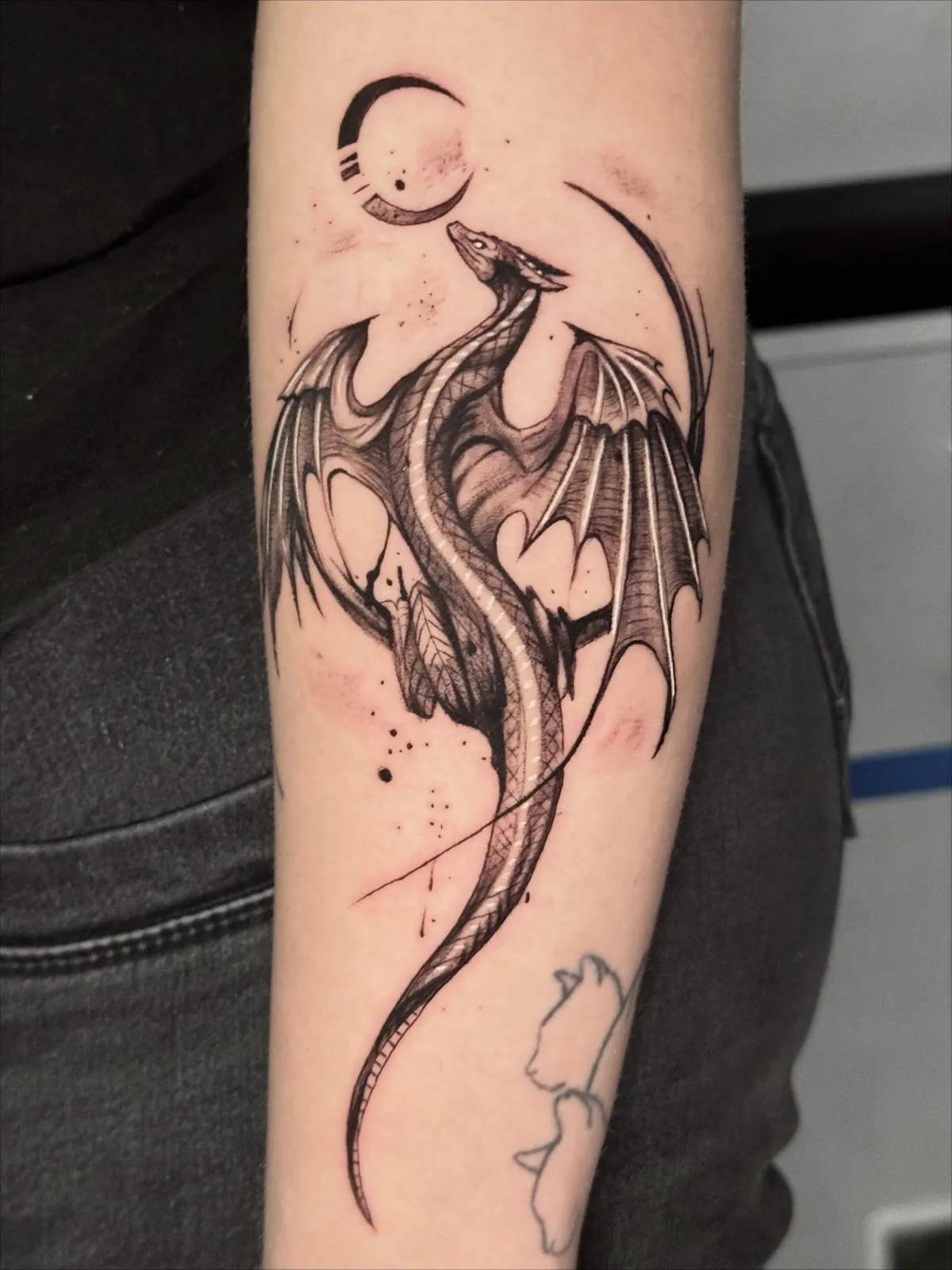 Tattoo by Poison tattoo shop at Poison tattoo shop