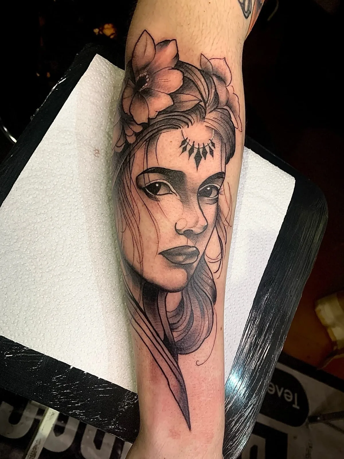 Tattoo by Практика, тату-салон at Практика, тату-салон
