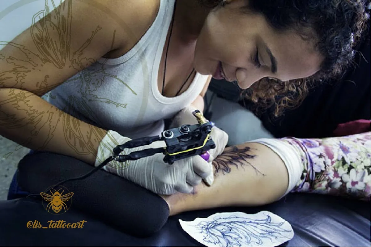Tattoo by QueenBee TattooArtist at QueenBee TattooArtist