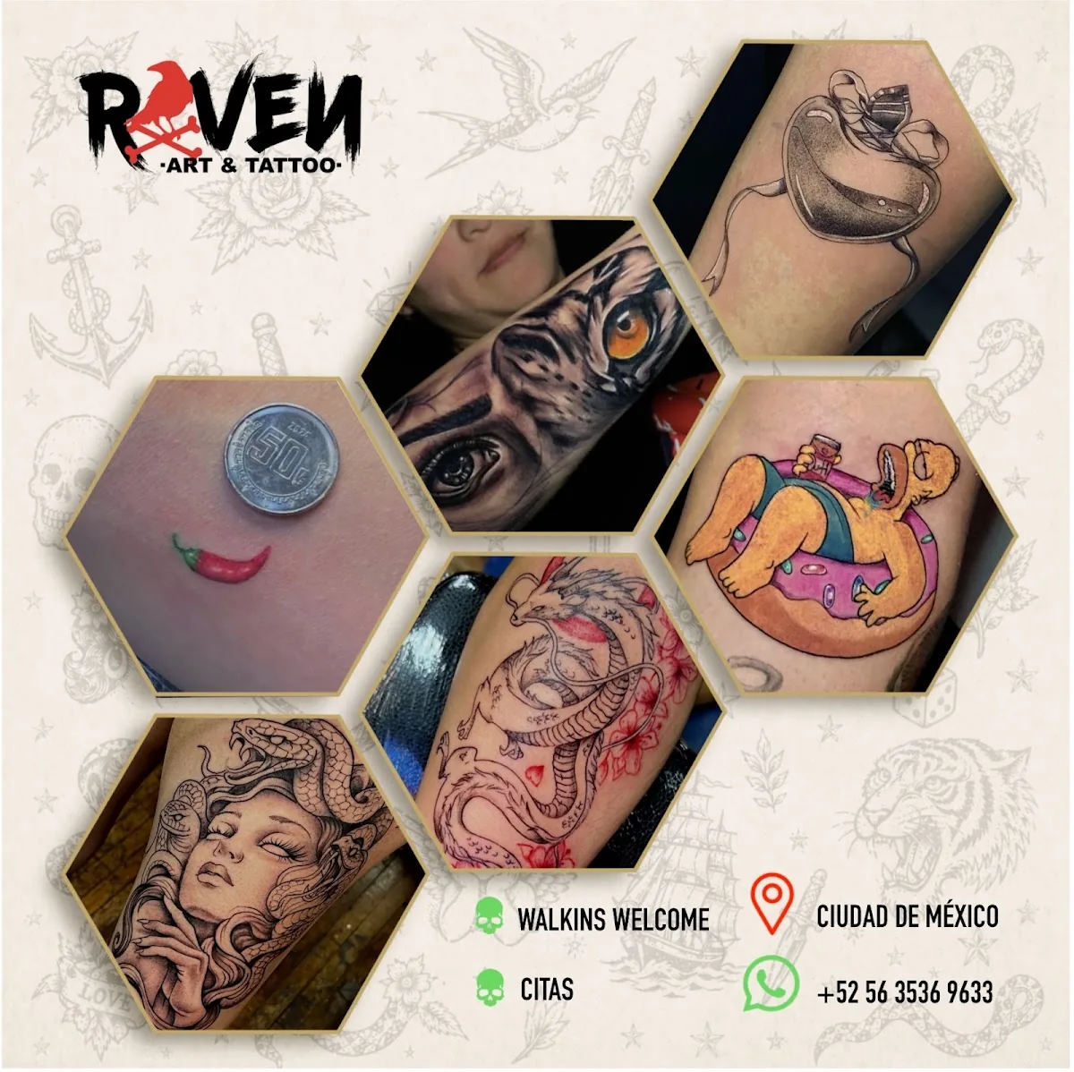 Tattoo by Raven Art & Tattoo at Raven Art & Tattoo