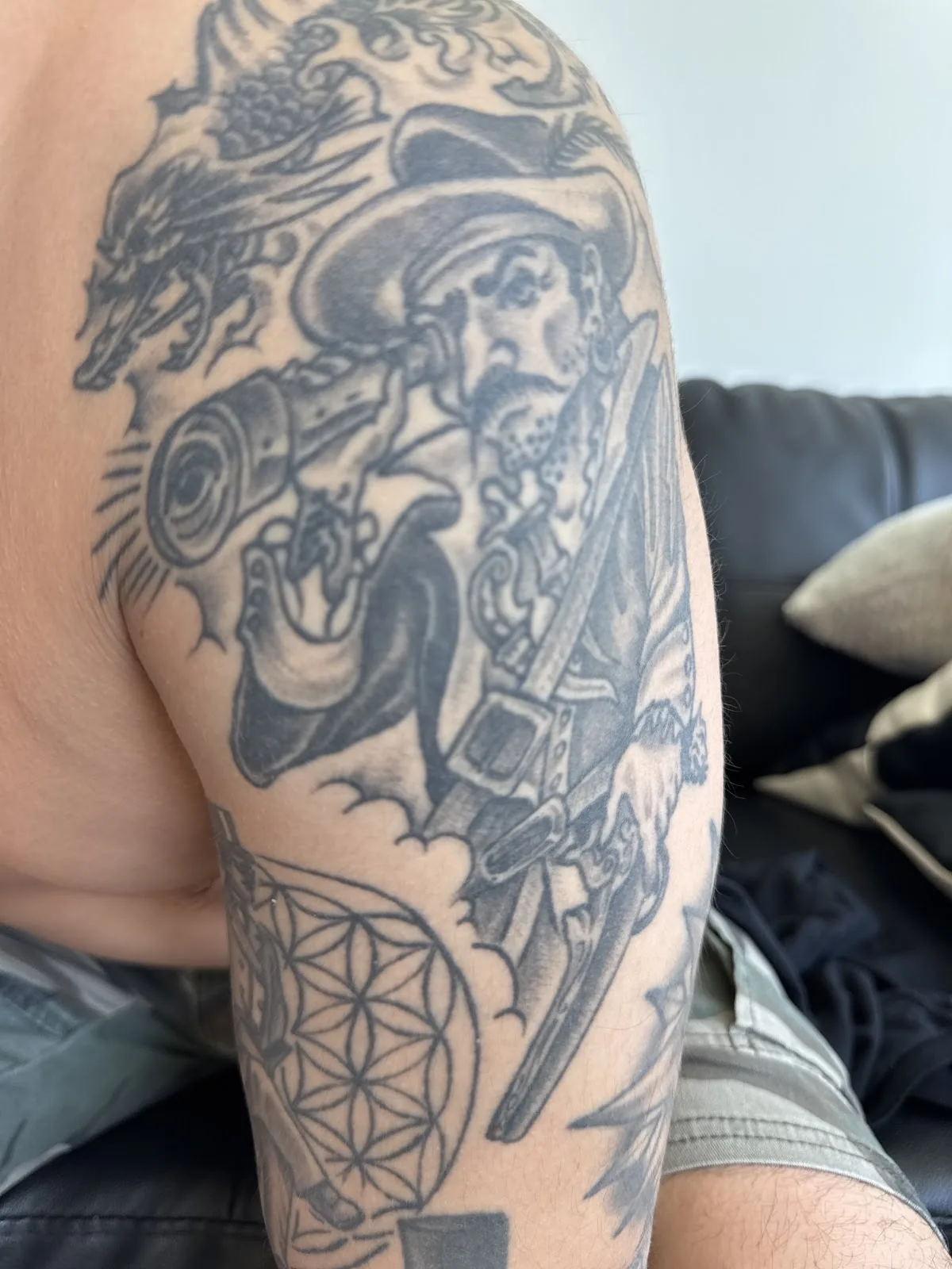 Tattoo by Red Rocket Tattoo at Red Rocket Tattoo