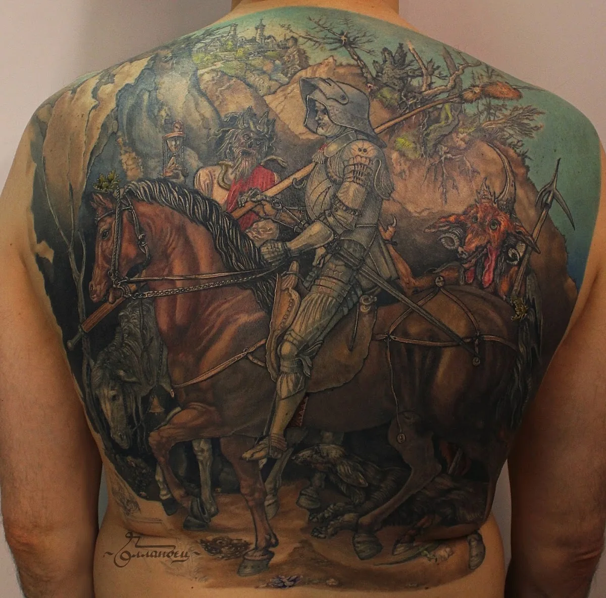 Tattoo by Революция, тату-студия at Революция, тату-студия