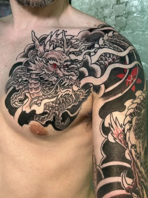 Tattoo by RISING DRAGON TATTOOS NYC at RISING DRAGON TATTOOS NYC