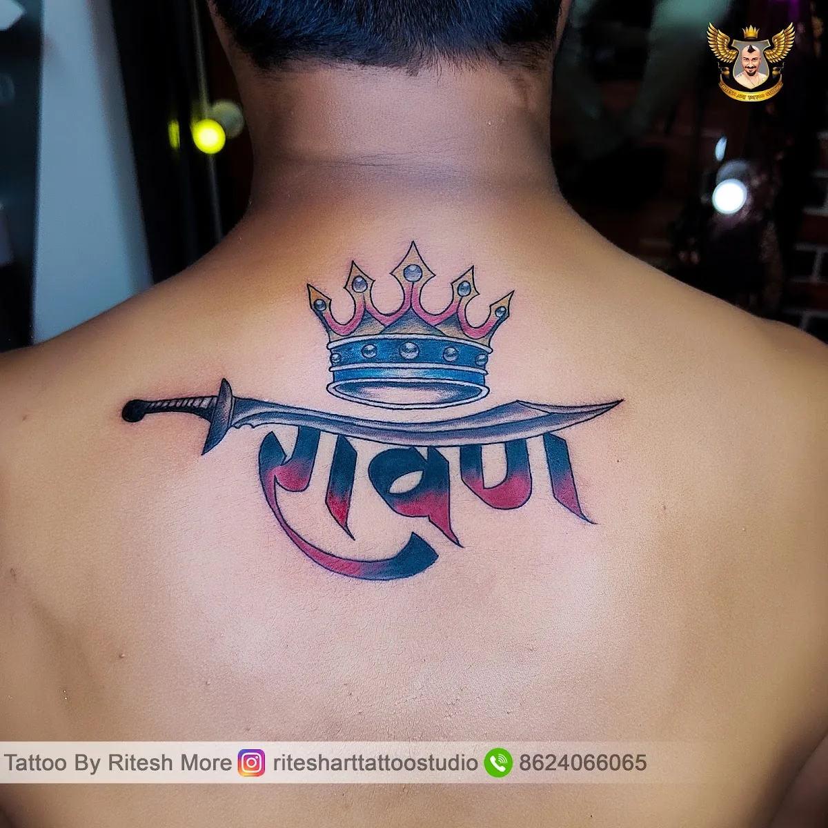 Tattoo by Ritesh Tattoo Art Studio at Ritesh Tattoo Art Studio