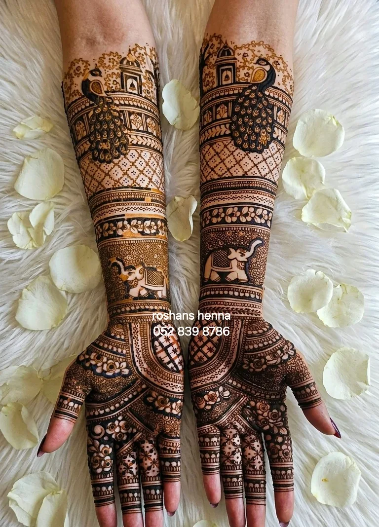 Tattoo by Roshan's Best Henna Artist Dubai | Temporary Tattoo Dubai | الحناء دبي at Roshan's Best Henna Artist Dubai | Temporary Tattoo Dubai | الحناء دبي
