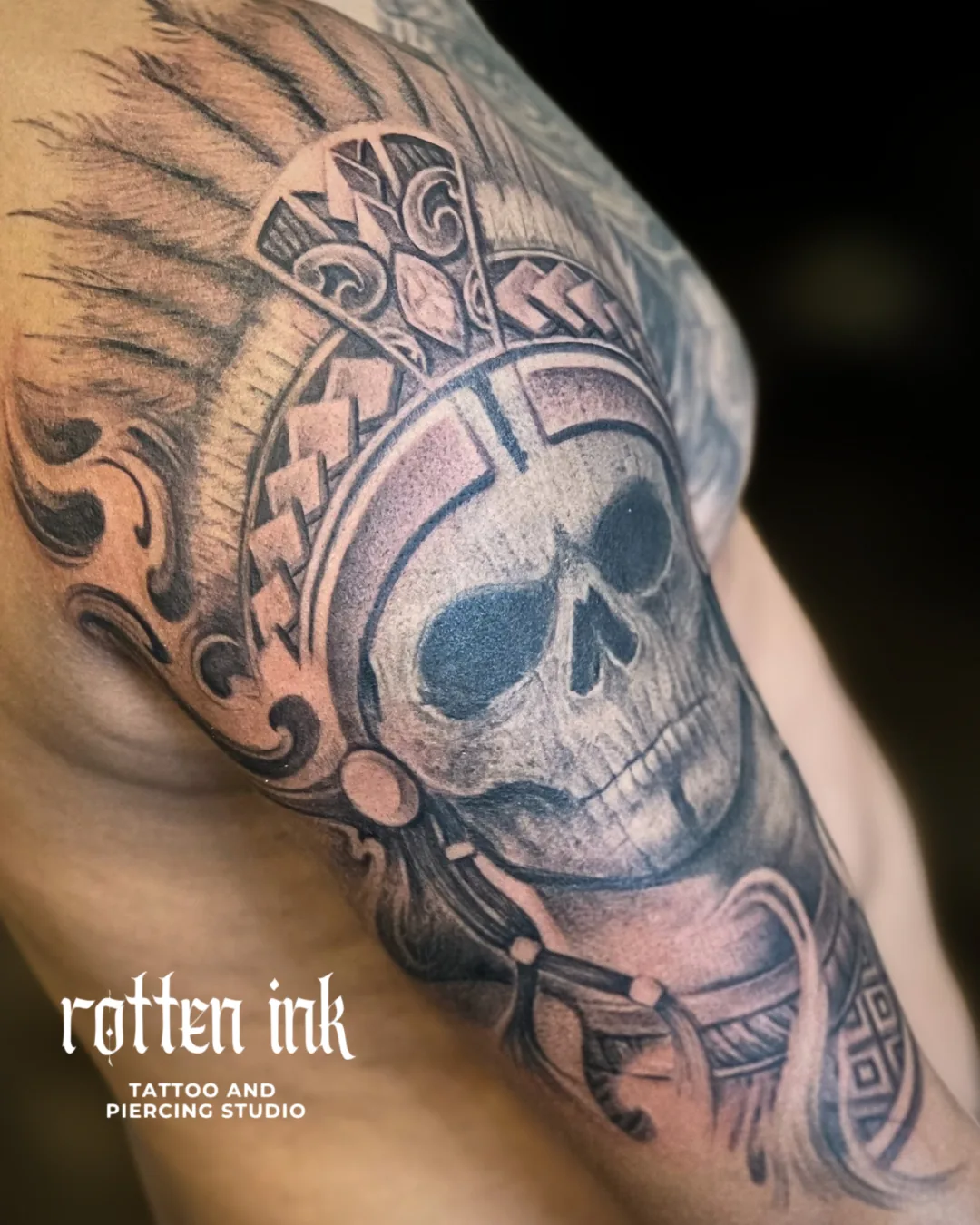 Tattoo by Rotten Ink Tattoo and Piercing Studio at Rotten Ink Tattoo and Piercing Studio