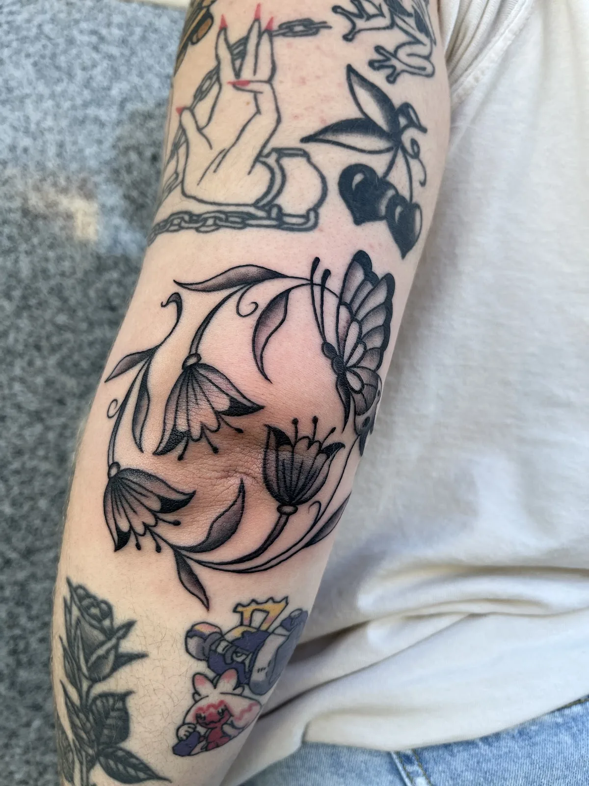 Tattoo by Sabbath tattoo band at Sabbath tattoo band