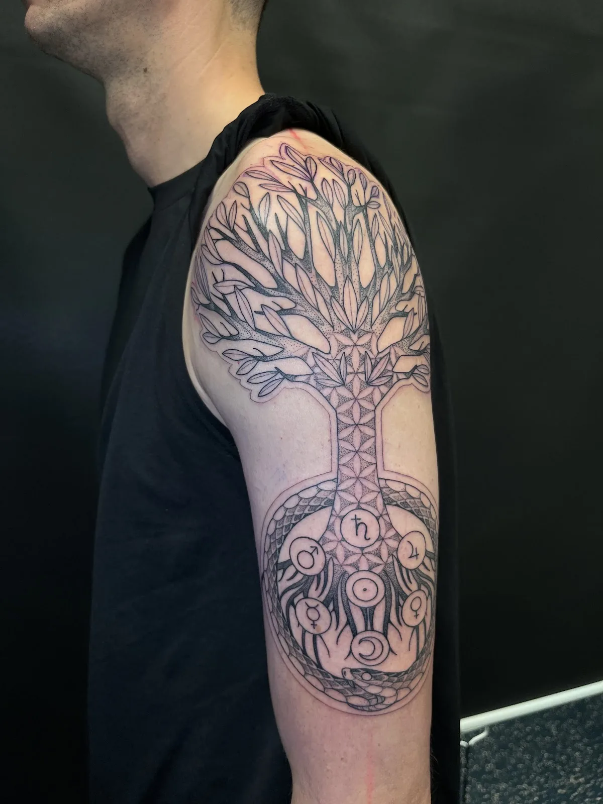 Tattoo by Sacred Tattoo at Sacred Tattoo