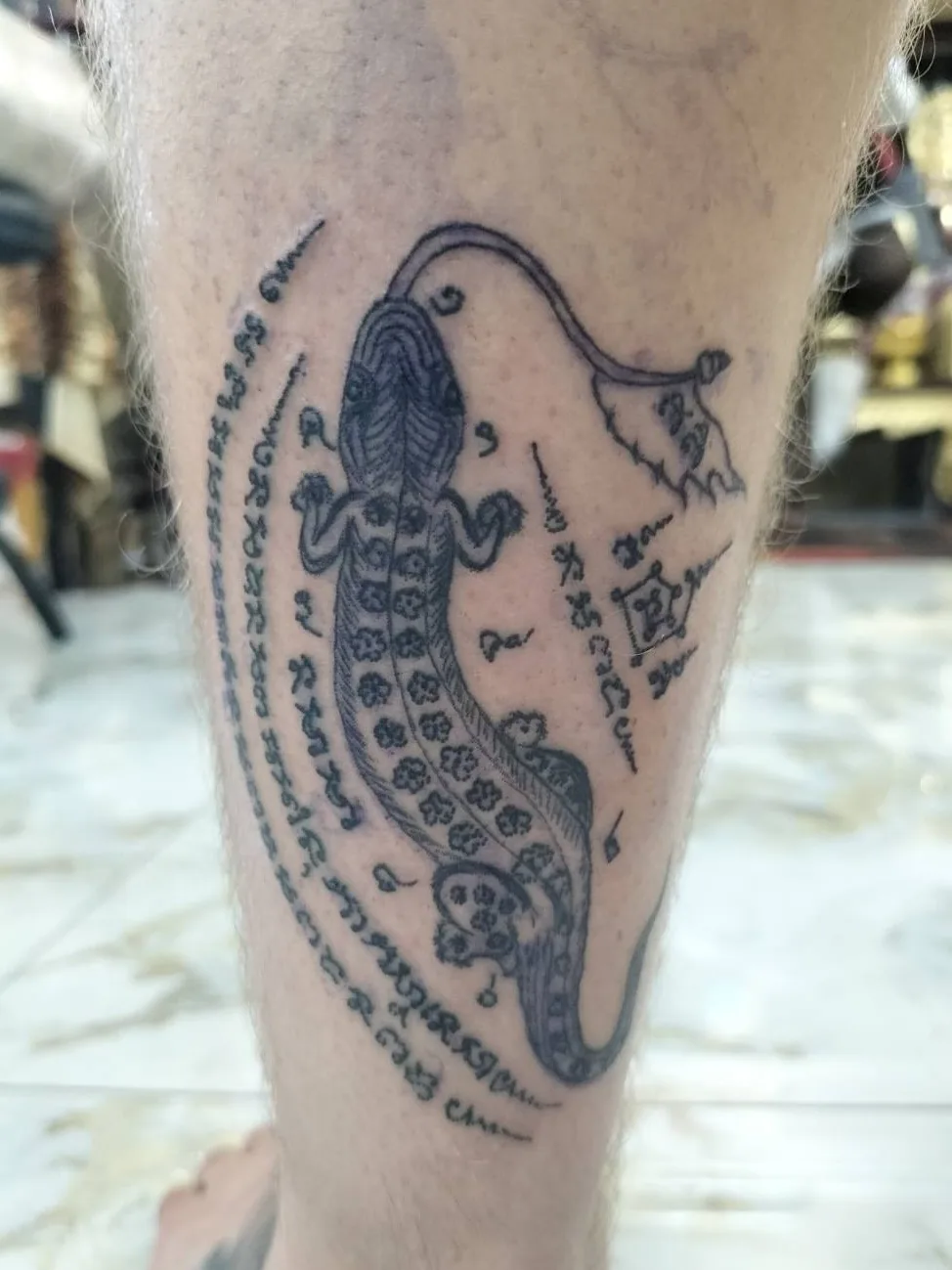 Tattoo by Sak Yant Thai Tattoo Shrine/Temple, Masters, Ajarn Sak, Ajarn Nak. at Sak Yant Thai Tattoo Shrine/Temple, Masters, Ajarn Sak, Ajarn Nak.