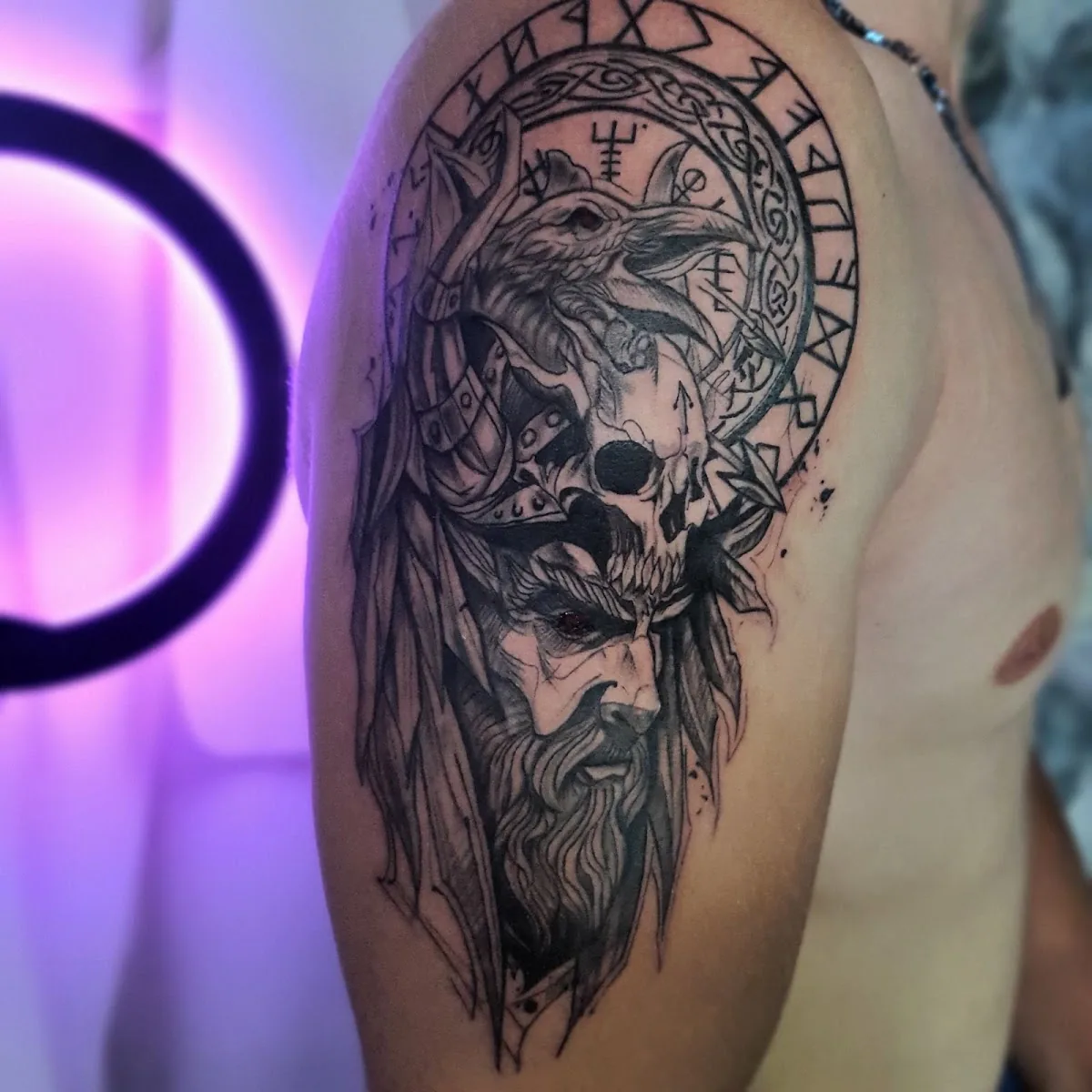 Tattoo by Салон татуировки и перманентного макияжа TATU at Салон татуировки и перманентного макияжа TATU
