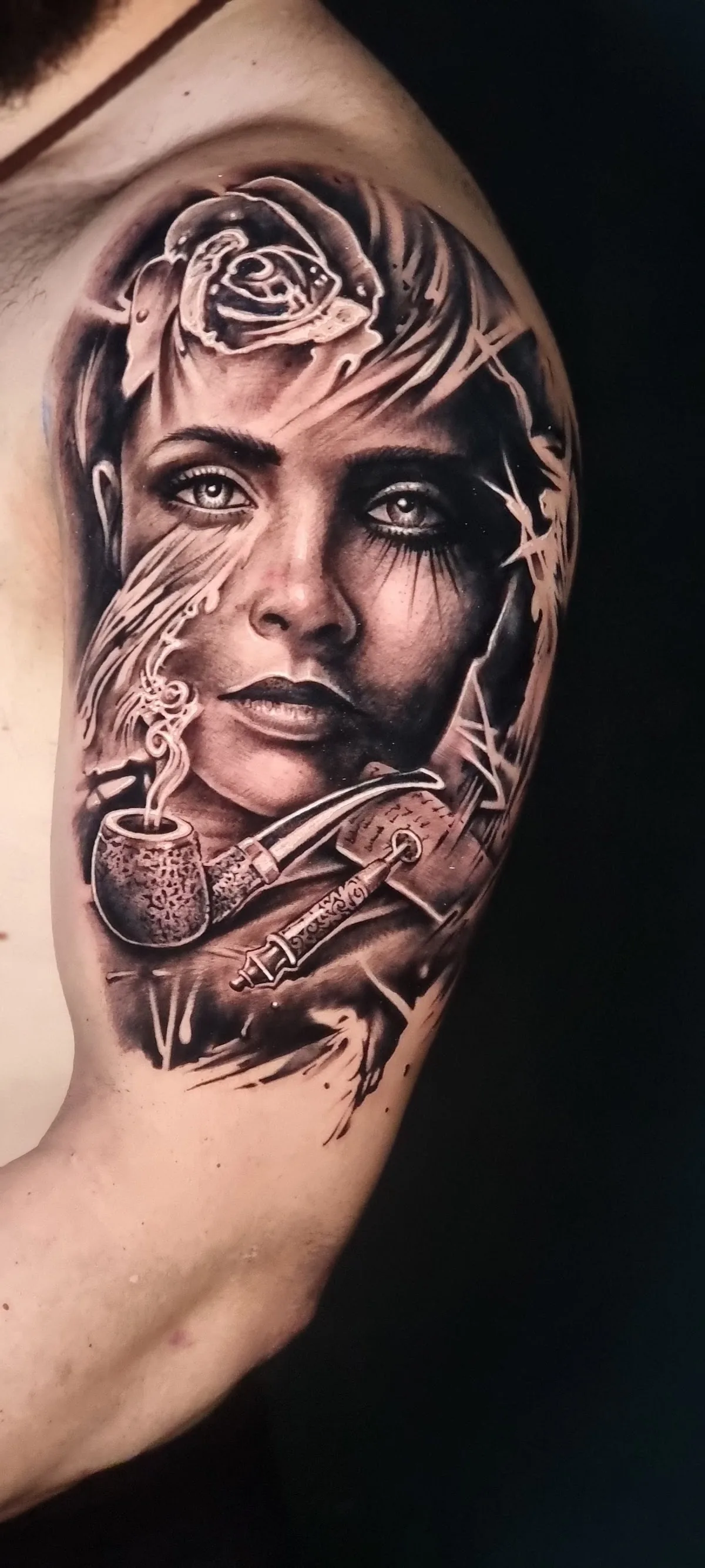 Tattoo by Secret ink tattoo shop at Secret ink tattoo shop