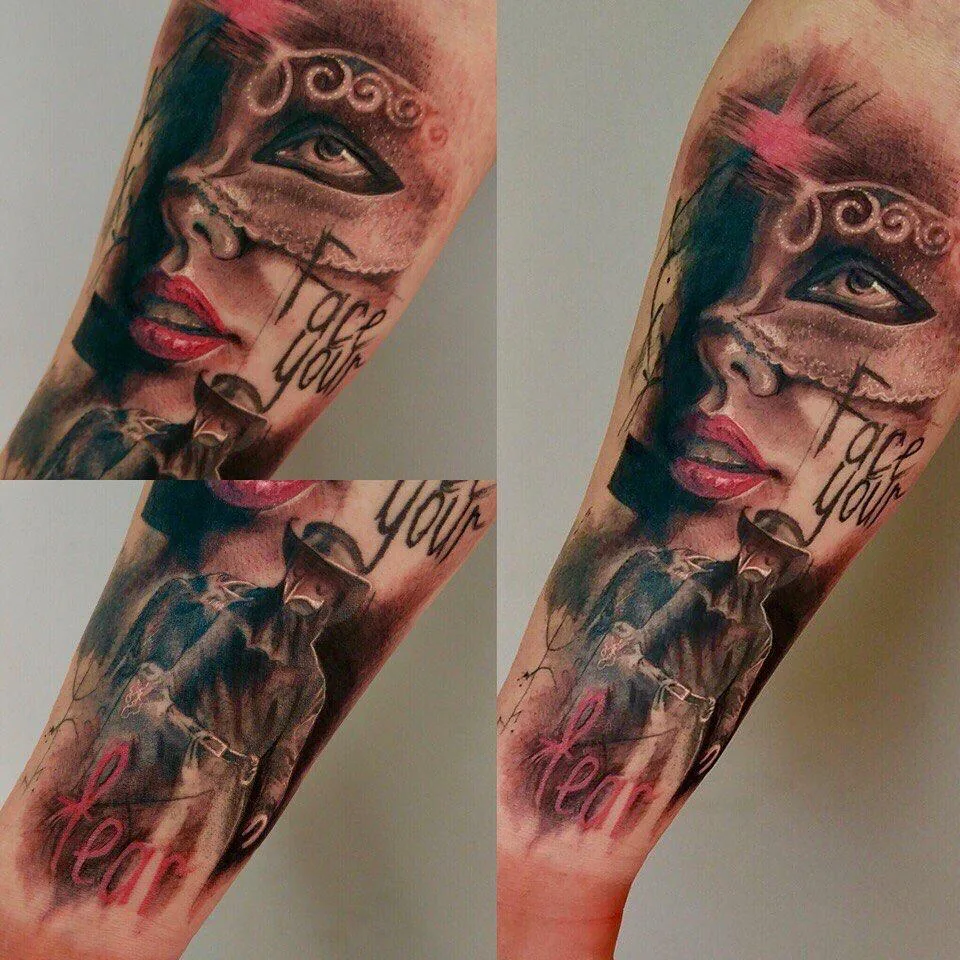 Tattoo by Симбиоз, тату-студия at Симбиоз, тату-студия