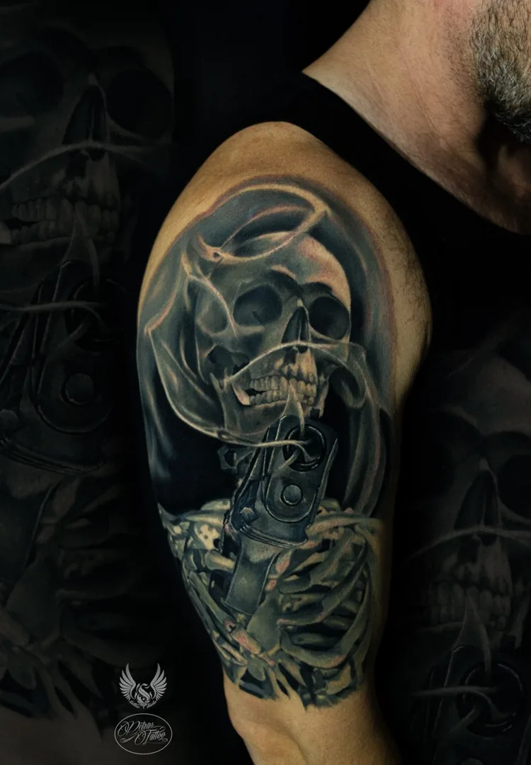 Tattoo by Сокол, тату-салон at Сокол, тату-салон