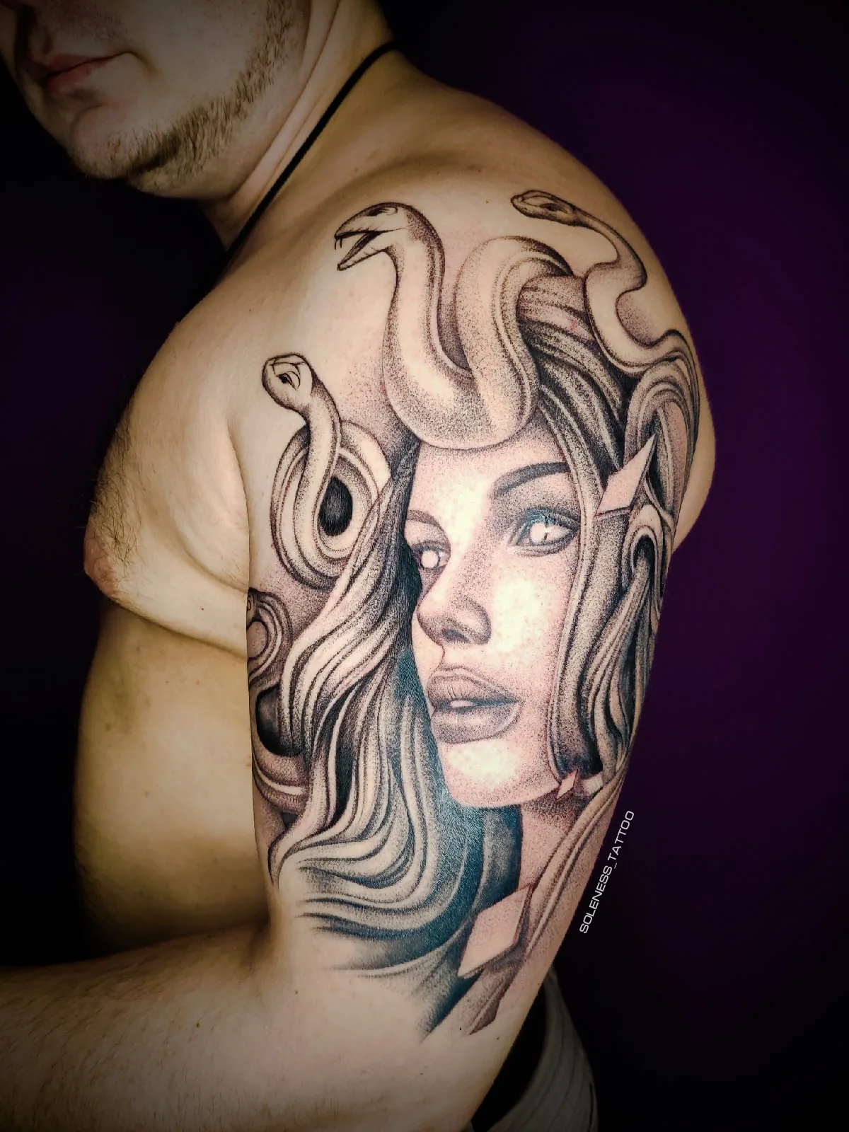 Tattoo by Soleness tattoo at Soleness tattoo