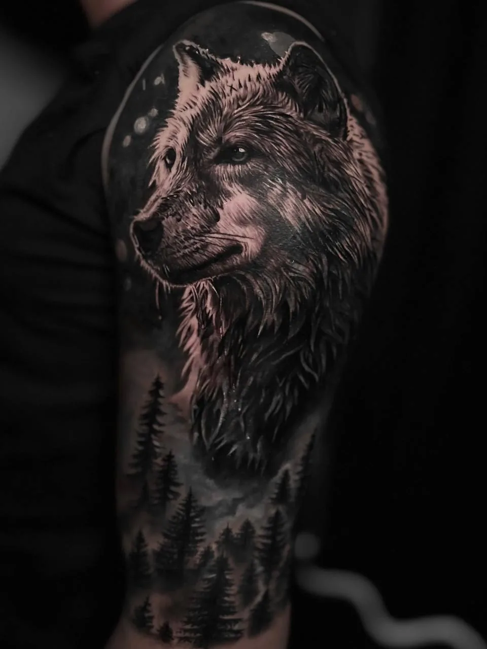 Tattoo by Стиль Севера, тату-студия и барбершоп at Стиль Севера, тату-студия и барбершоп