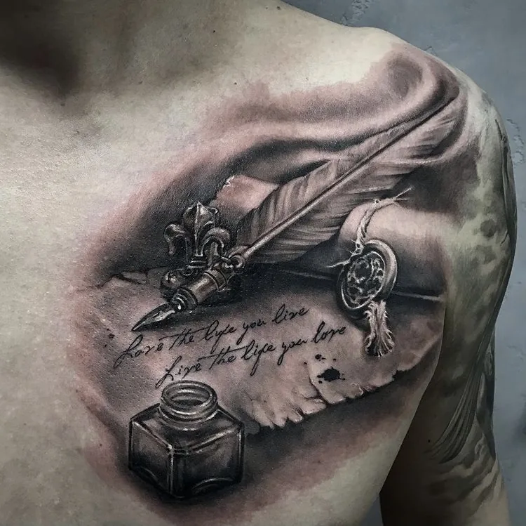 Tattoo by Стиль Севера, тату-студия и барбершоп at Стиль Севера, тату-студия и барбершоп