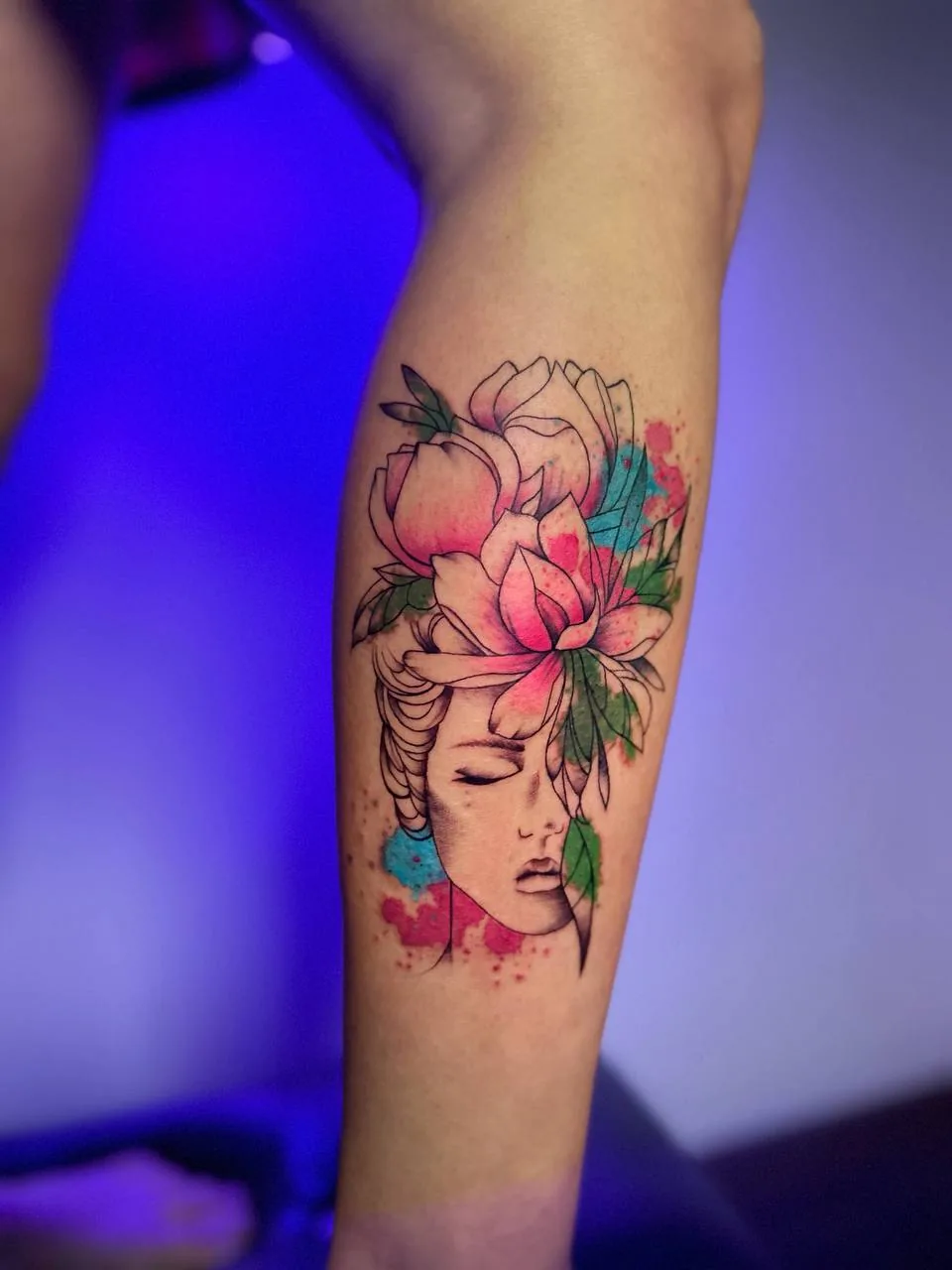 Tattoo by Стиль Севера, тату-студия и барбершоп at Стиль Севера, тату-студия и барбершоп