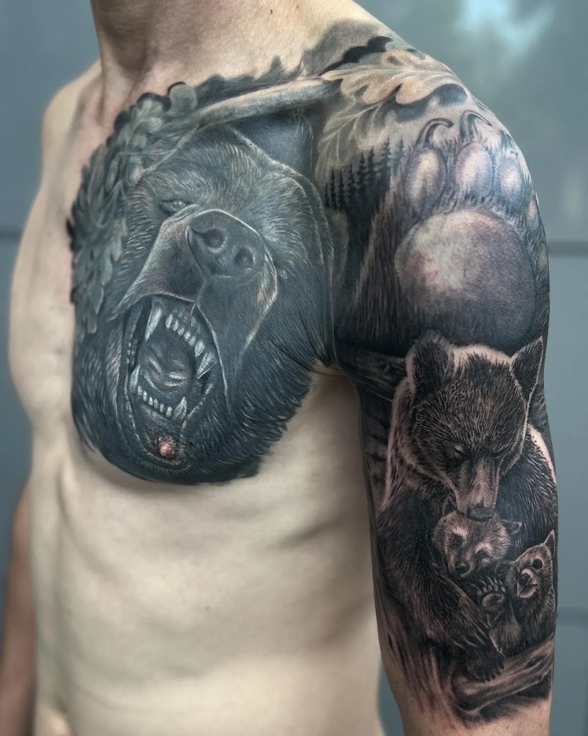 Tattoo by студия татуировки МЕДВЕДЬ at студия татуировки МЕДВЕДЬ