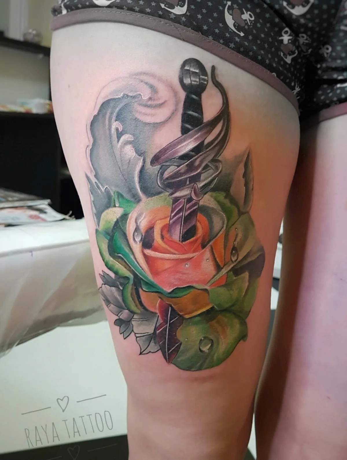 Tattoo by Студия Татуировки "RayaTattoo" at Студия Татуировки "RayaTattoo"