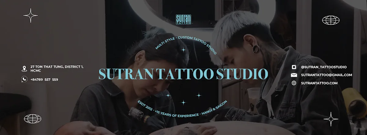 Tattoo by Sutran Tattoo Studio Saigon at Sutran Tattoo Studio Saigon