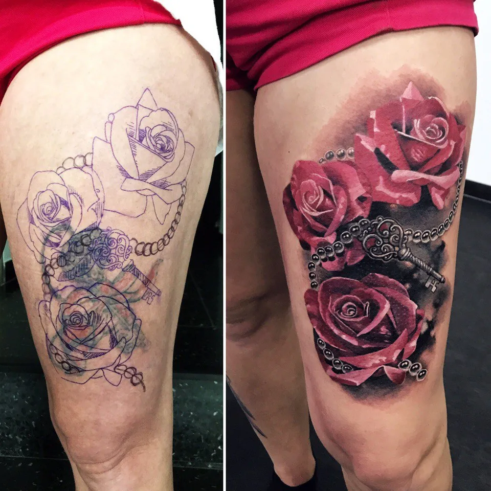 Tattoo by Табуретка, студия художественной татуировки at Табуретка, студия художественной татуировки