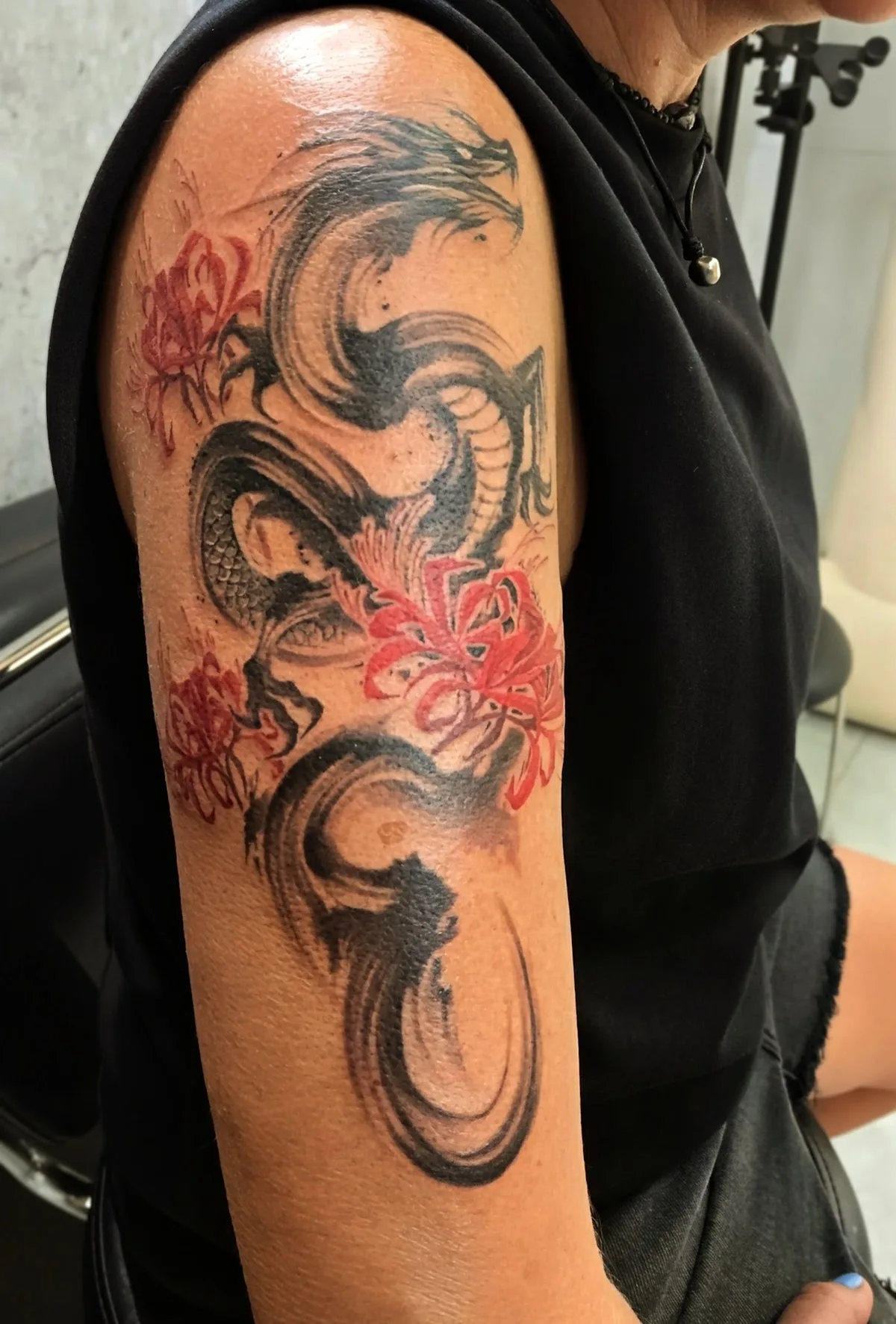 Tattoo by Tadashi Tattoo at Tadashi Tattoo
