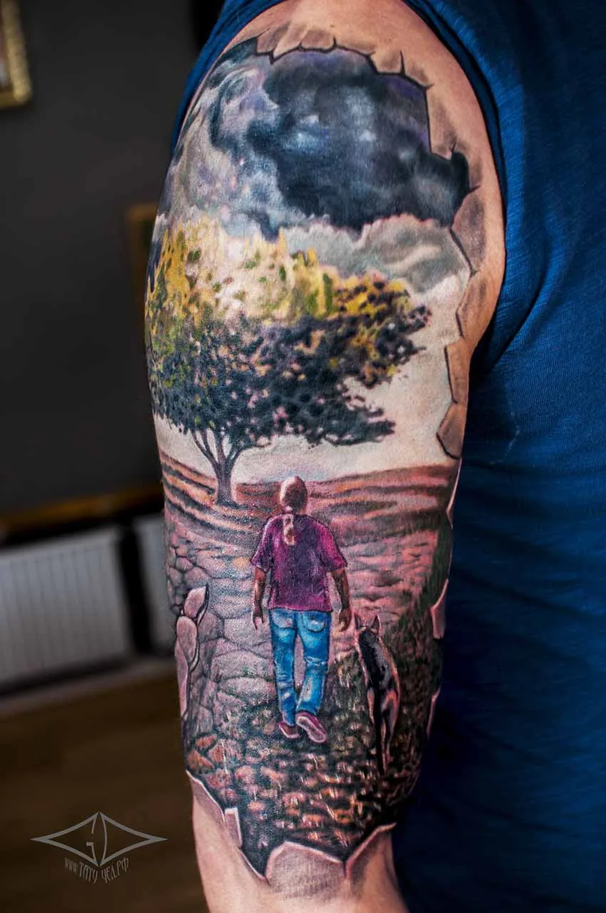 Tattoo by Танкоград tattoo team at Танкоград tattoo team