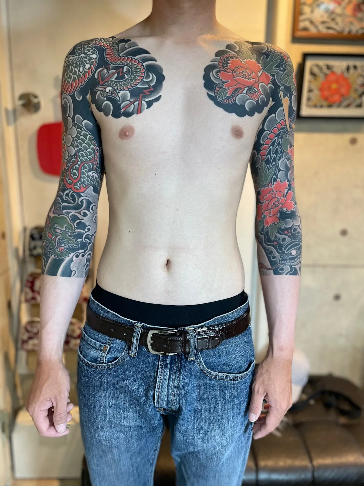Tattoo by タトゥースタジオ Three W Four Graphics at タトゥースタジオ Three W Four Graphics