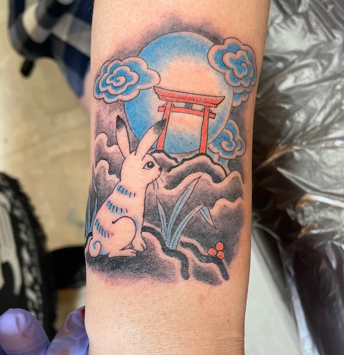 Tattoo by タトゥースタジオ Three W Four Graphics at タトゥースタジオ Three W Four Graphics