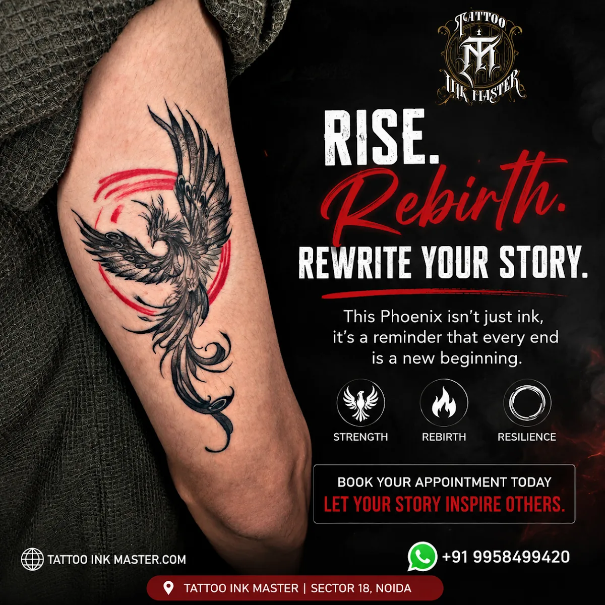 Tattoo by Tattoo Ink master at Tattoo Ink master