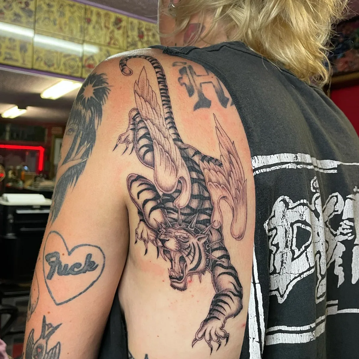 Tattoo by Tattoo Love & Body Piercing Co. at Tattoo Love & Body Piercing Co.