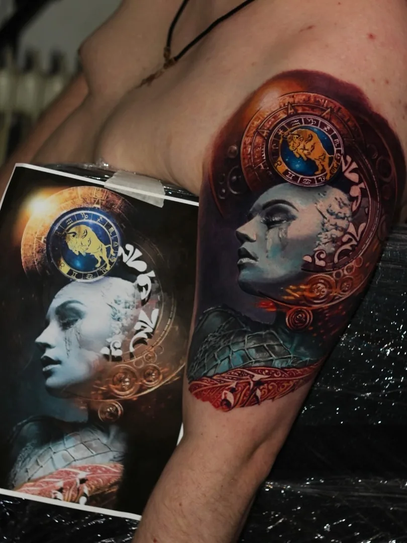 Tattoo by Tattoo Studio Садыкова at Tattoo Studio Садыкова